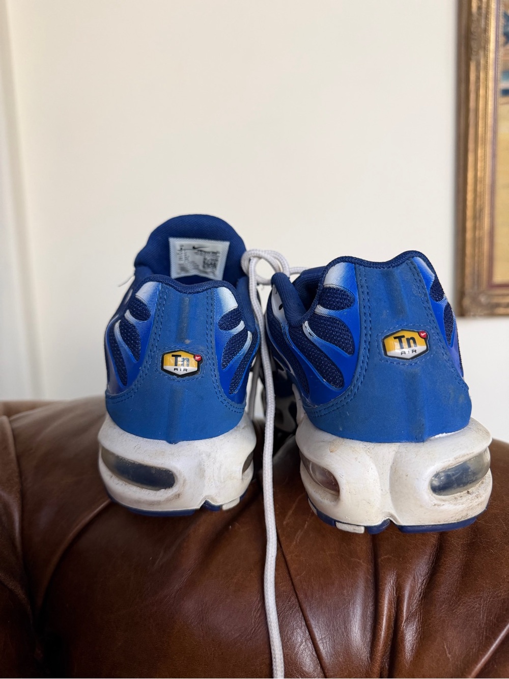 Nike Air Max Plus TN Arctic Chill Men’s Size 8 Royal Blue White - Picture 8 of 12